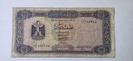 Libia 1/2 Dinaro 1972 - Libye