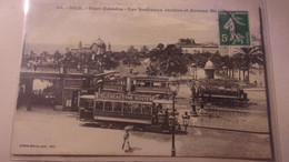 06 VIEUX NICE MASSENA TRAMWAY PUBLICITAIRE CACAO VAN HOUTEN - Andere & Zonder Classificatie