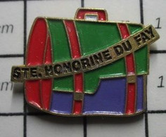 1722 Pin's Pins / Beau Et Rare / THEME : ADMINISTRATIONS / CARTABLE ECOLE STE HONORINE DU FAY CALVADOS - Administrations