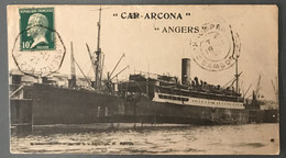 France, Divers Sur CPA TAD YOKOHAMA A MARSEILLE 8.11.1923 Pour Phnom Penh, Cambodge - (B3282) - 1921-1960: Modern Tijdperk