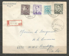 Belgique - Poste Militaire - Cachet "POSTES-POSTERIJEN B.P.S.5" Sur Recommandé Du 8-1-70 Vers BASTOGNE - Cartas & Documentos