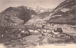 Saint-Maurice Et La Dent Du Midi, Sceau 1905 - Valais, Suisse, Switzerland - Saint-Maurice