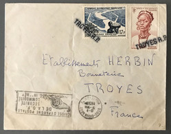 A.O.F, Divers Sur Enveloppe, Griffe TROYES R.P. Oblitérante - Cachet BOBO-DIOULASSO, Haute-Volta 9.8.1958 - (B3346) - Storia Postale