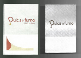 2 Tovagliolini Da Caffè - Dulcis In Furno - Company Logo Napkins