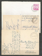 Belgique - Poste Militaire - Cachet "POSTES-POSTERIJEN B.P.S.8" Différents Types Et Dates - Brieven En Documenten