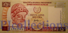 CYPRUS 5 POUNDS 2001 PICK 61a UNC - Cyprus