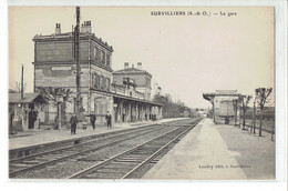 CPA 95 - SURVILLIERS - LA GARE - Survilliers