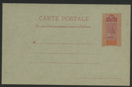 HAUT SENEGAL ET NIGER COTE 80 € (vendu à 7,5 %) Carte Entier Postal Neuve Type Méhariste. ACEP N° 4. TB - Storia Postale