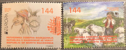 Macedonia North, 2022, EUROPA Stamps - Stories And Myths (MNH) - 2022