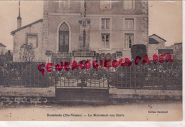 87- BESSINES SUR GARTEMPE- LE MONUMENT AUX MORTS - EDITEUR BALABAUD - Bessines Sur Gartempe