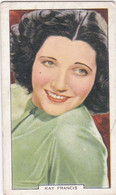 My Favourite Part 1937 - 9 Kay Francis - Gallaher - Film Star - Facsimile Autograph - Gallaher