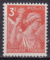 FR7110 - FRANCE – 1944 – TYPE IRIS – VARIETY - Y&T # 655 MNH - Nuovi