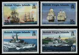 Jungferninseln 2002 - Mi-Nr. 1055-1058 ** - MNH - Schiffe / Ships - British Virgin Islands