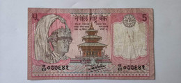 Nepal 5 Rupee 1987 - Népal