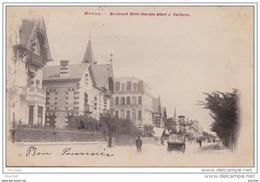 17) ROYAN  - BOULEVARD SAINT GEORGES, ALLANT à  VALLIERES - (ANIMEE  - OBLITERATION DE 1904 - 2 SCANS) - Royan