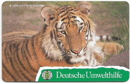 Germany - Deutsche Umwelthilfe - Siberian Tiger - O 0077 - 02.97, 6DM, 700ex, Mint - O-Series : Series Clientes Excluidos Servicio De Colección