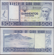 CAPE VERDE - 500 Escudos 1977 P# 55 Africa Banknote - Edelweiss Coins - Cap Vert