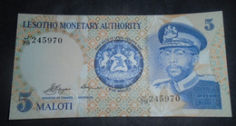 LESOTHO , P 2  ,  5 Maloti , 1979 ,  UNC  Neuf - Lesotho
