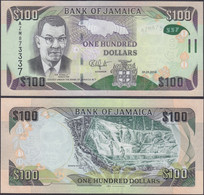 JAMAICA - 100 Dollars 2014 P# 95a America Banknote - Edelweiss Coins - Giamaica