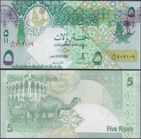 QATAR - 5 Riyals ND (2008-2015) P# 29 Middle East Banknote - Edelweiss Coins - Qatar