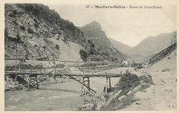 B3444 Moutiers Salins Route De Saint Marcel - Moutiers