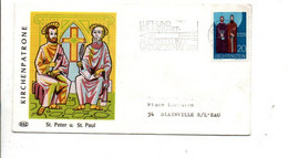 LIECHENSTEIN LETTRE FDC POUR LA FRANCE - Covers & Documents