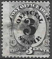 UNITED STATES # FROM 1873   MICHEL D483 B - Service