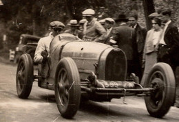 Voiture De Course Automobile 1931 BUGATTI   Photo -Pierre Rey Le Gagnant Cote Des Saffres - Automobili