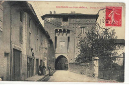 CPA   CHATILLON Sur CHALARONNE  Porte De Villars - Châtillon-sur-Chalaronne