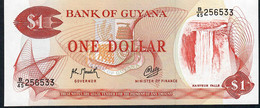 GUYANA P21i 1 DOLLAR 1992 #B/45 Signature 9 UNC. - Guyana
