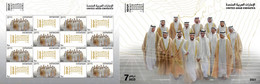 United Arab Emirates 2021, Year Of The Fiftieth, One Sheetlet And Eight S/S - Verenigde Arabische Emiraten