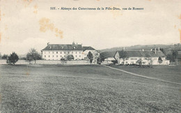 Abbaye Des Cisterciennes De La Fille Dieu Vue De Romont  1915 - Romont