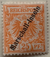 ILES MARSHALL.1898.Colonie Allemande.MICHEL N°5IIa.NEUF.22G14 - Marshall-Inseln