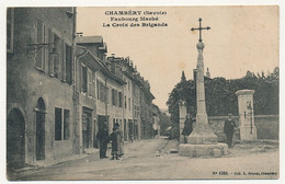 CPA - CHAMBERY (Savoie) - Faubourg Maché - La Croix Des Brigands - Chambery