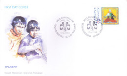 GREENLAND : FDC : 17 JUNE1993 : BOY SCOUT - Covers & Documents