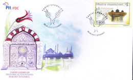 TURKEY : FDC : 20 JUNE 2017 : HISTORICAL FOUNTAIN : ART, ARCHITECTURE - Lettres & Documents