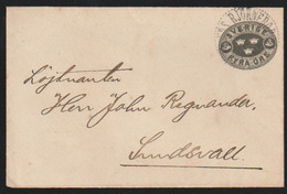 Lettre Circulée Dans L'ancienne Suède - ... - 1855 Prephilately