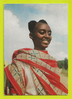 Carte PUB AMORA VOIR DOS Escale Au RUANDA URUNDI Fille WATUTSI VOIR Timbres En 1961 - Rwanda