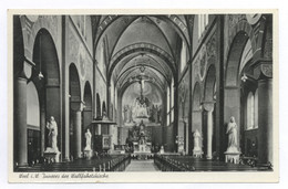 4760 Werl I. W. Inneres Der Wallfahrtskirche 1954 - Werl