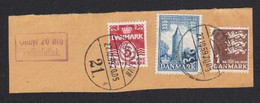 Danmark Danimarca Denmark 1959 Lobenhavn 21 Oebir 20 Ore Indhefattet Kongerige I 1000 Ar Torre Tower Tour FRB00254 - Other & Unclassified