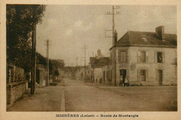 Mignères * Route De Montargis - Autres & Non Classés