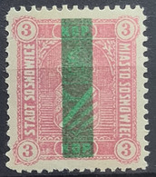 POLAND - SOSNOWICE City Post 1916 - MNH - Mi# 3 - Unused Stamps