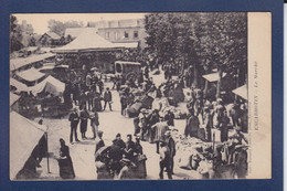 CPA Manège Fête Foraine [80] Somme Escarrotin Marché - Sonstige & Ohne Zuordnung