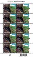 MADEIRA /MADERA /MADÈRE -EUROPA 2022 -"STORIES And MYTHS".- SHEETLET Of The 10 STAMPS MINT - 2022