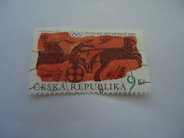 CZECH  REPUBLIC    USED   STAMPS OLYMPIC GAMES ATHENS  2004 - Sommer 2004: Athen - Paralympics