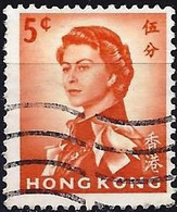 Hong-Kong 1962 - Mi 196 - YT 194 ( Queen Elisabeth II ) - Usados