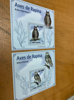 Birds Owl S. Tome E. Principe Stamp From Hong Kong MNH - Cartas & Documentos