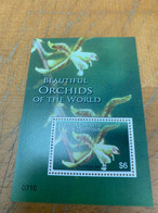 Orchids Grenada Flower Stamp From Hong Kong MNH - Brieven En Documenten