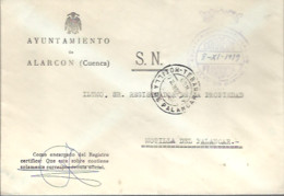 MARCA  AYUNTAMIENTO  ALARCON  CUENCA 1979 - Postage Free