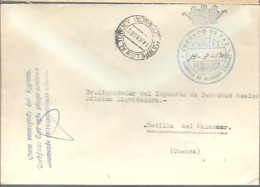 MARCA  JUZGADO DE PAZ CAMPILLO DE ALIOBUEY  CUENCA 1980 - Portofreiheit